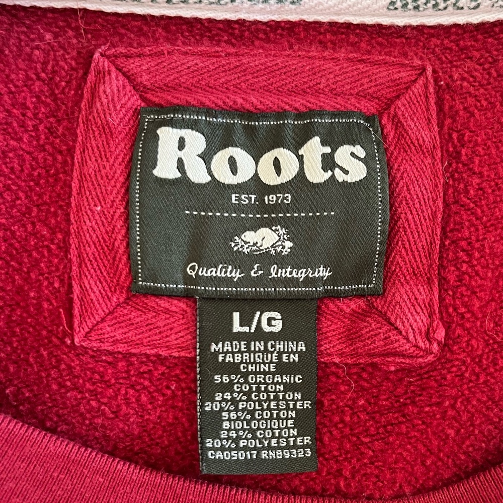 SMALL Roots Red Sweatshirt - Picture 2 of 2